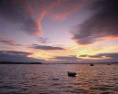 Pink skies over Poole Harbour No 1